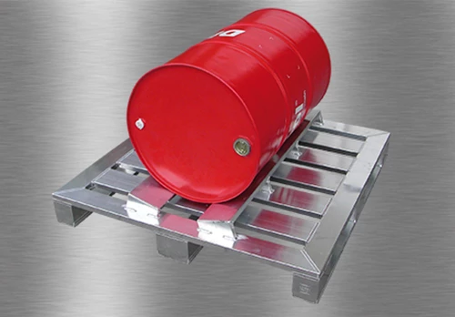 Aluminumpallet for barrels