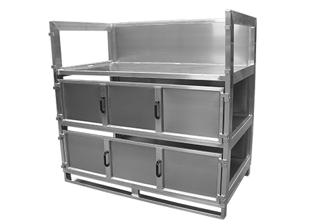 TM-Caja de aluminio Cajón extraíble