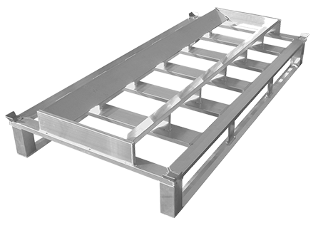 Palet de aluminio Roll-Lock 120/80