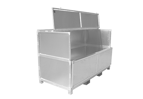 TM-Caja de aluminio Big Box Top Lid
