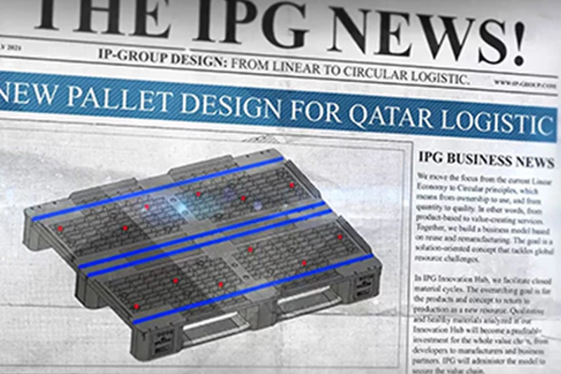 Diseño de Paletas Multiline IPG para Qatar Logistic