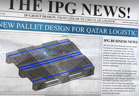 Diseño de Paletas Multiline IPG para Qatar Logistic